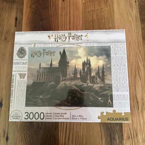 Aquarius Harry Potter Hogwarts Puzzle - 3000 Piece New Sealed Jigsaw - Picture 1 of 5